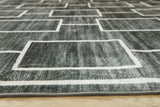 Elderland rug pile detail with roll edge