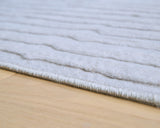 Detail of Worthley rug backside showing TPR/canvas blend