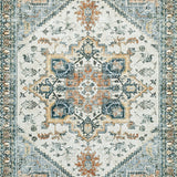 Swatch close-up of Wallney rug pattern and colors