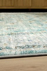 Close-up detail of Ladstoney botanical design and faux fur texture