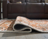 Qaabiz rug pile and cotton backing detail