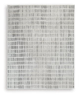 Close-up of Turinwith area rug striped texture detail