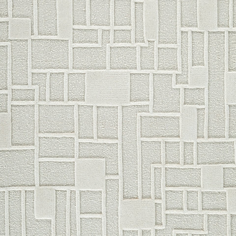 Swatch of Empriss Ivory area rug color and material