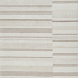 Color swatch sample of Gadence ivory and tan rug