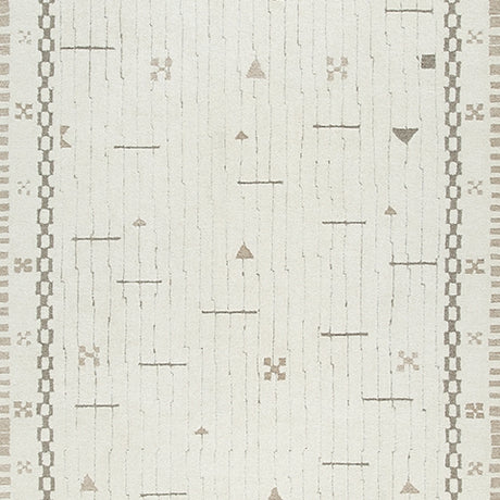 Color swatch of cream, brown, and taupe tones from Dot collection