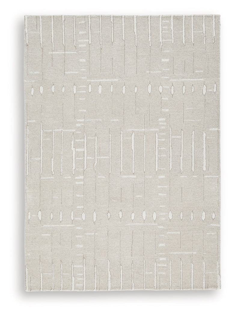 Wolbert wool area rug detail close-up