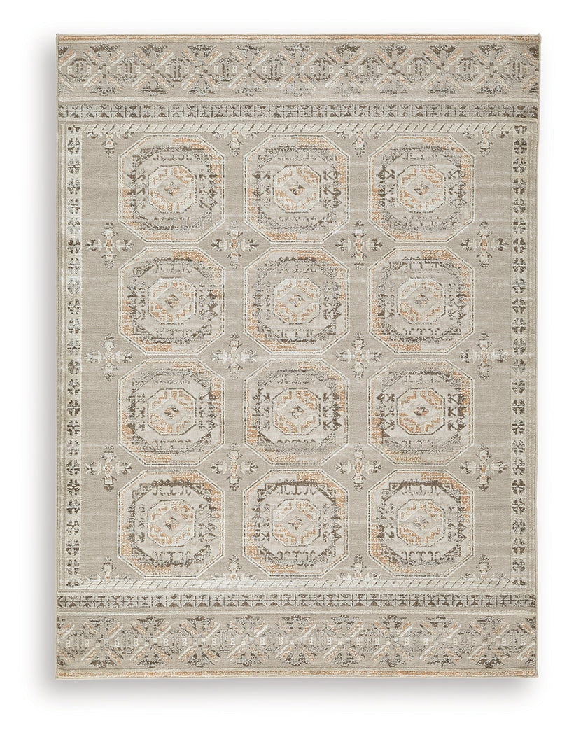 Bachby area rug fabric detail close-up