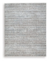 Fuadwick rug close-up showing striped pattern detail