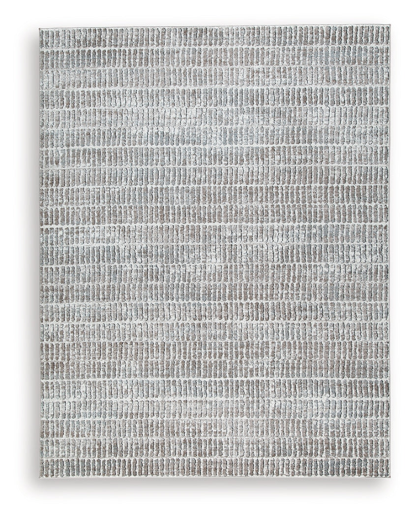 Fuadwick rug close-up showing striped pattern detail