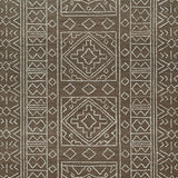 Brown and ivory color swatch for Merrittman rug