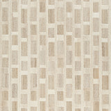 Color swatch for Lisgrove tan brown white rug