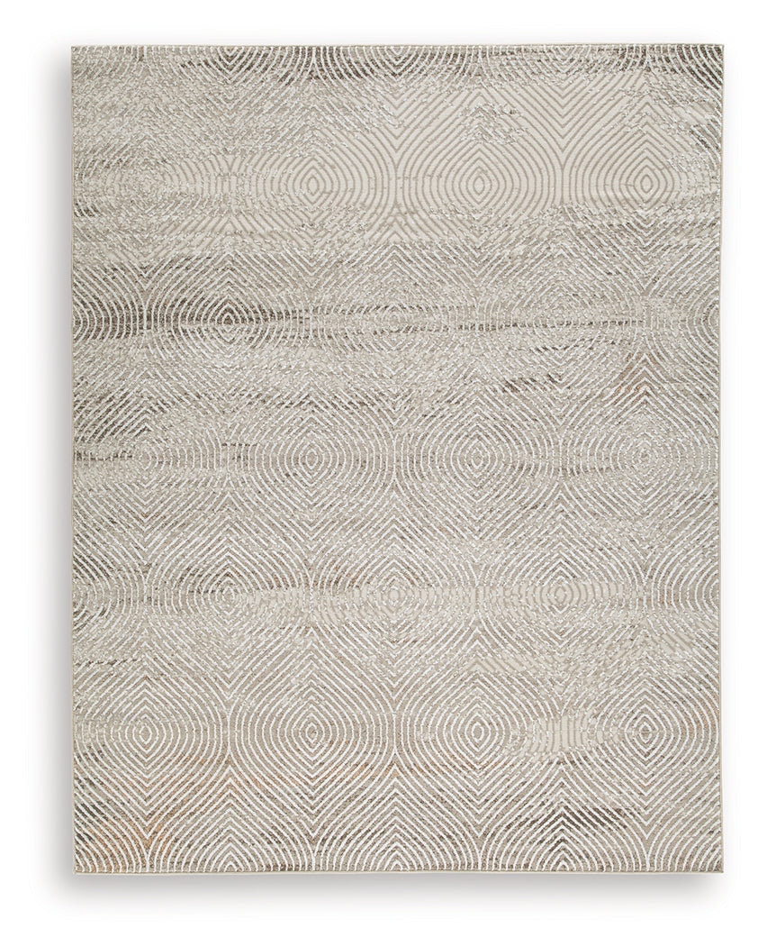 Close-up detail of Bachus Multi area rug texture and pattern