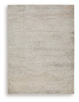 Bachus area rug detailed texture close-up