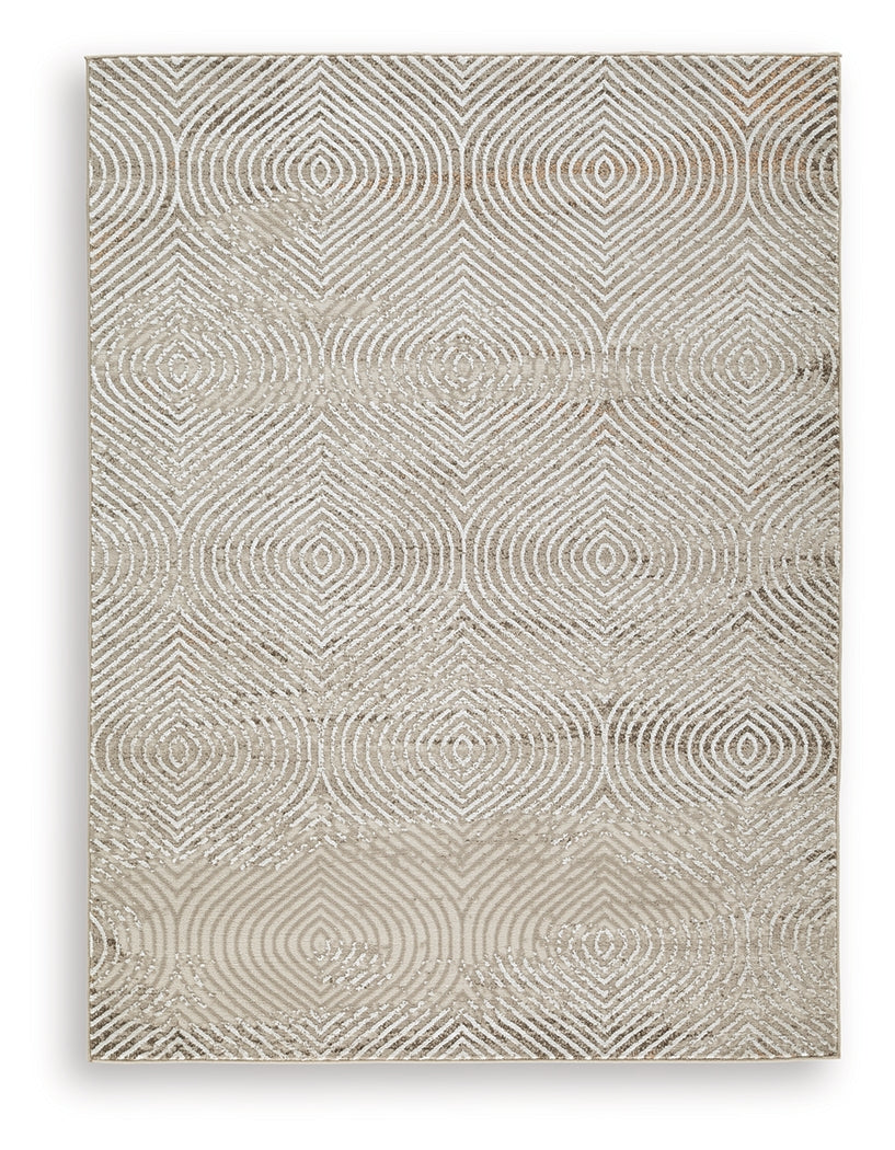 Bachus area rug detailed texture close-up