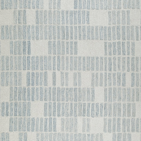 Color swatch showing ivory and blue tones of Dylanton rug