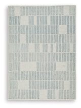 Dylanton area rug texture detail