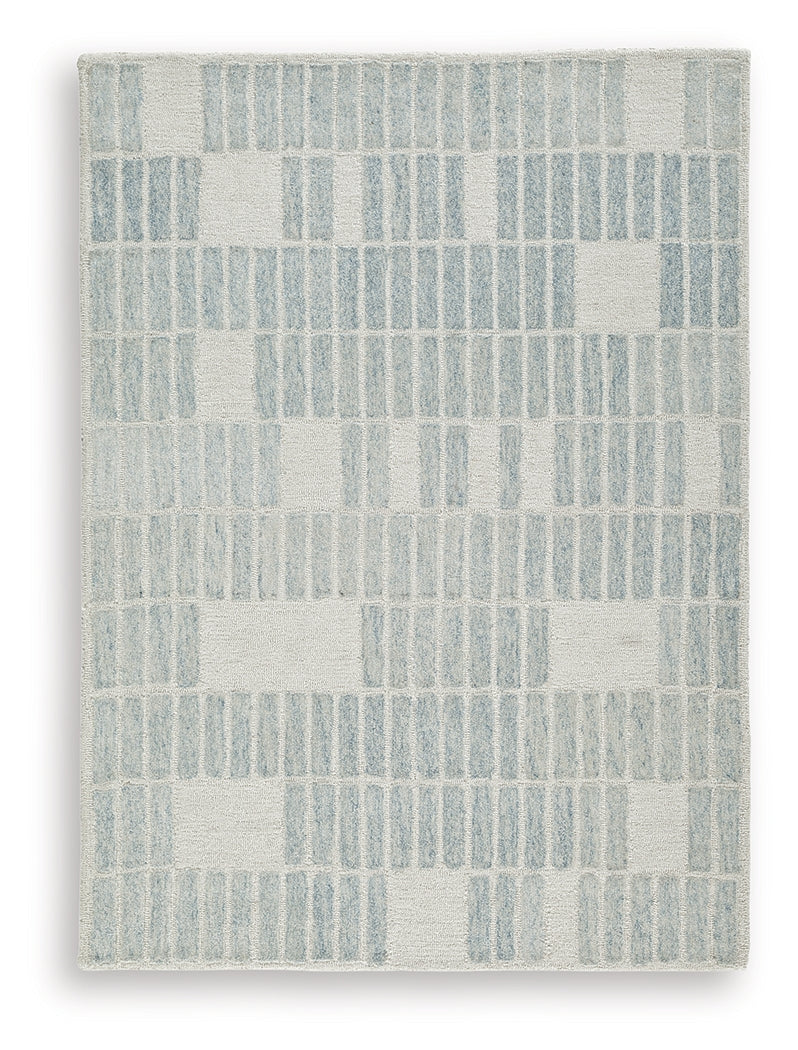 Dylanton area rug texture detail