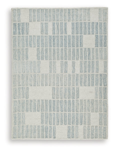 Dylanton area rug texture detail