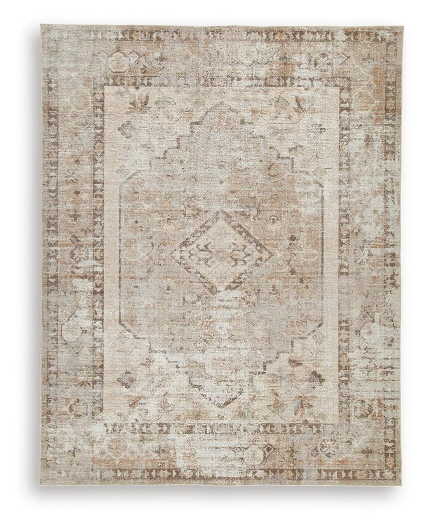 Close-up of Livdon rug pattern and texture