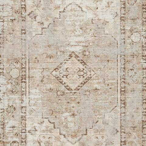 Texture detail of Livdon washable polyester rug