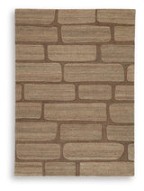 Orest Brown Medium Rug view 2