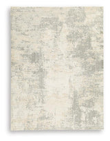 Close-up detail of Raif rug pattern and texture
