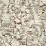 Uduak Cream/Tan/Rust Large Rug finish detail