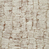 Uduak Cream/Tan/Rust Medium Rug finish detail