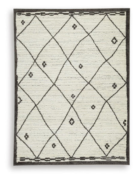 Fenriston Cream/Black Medium Rug view 2