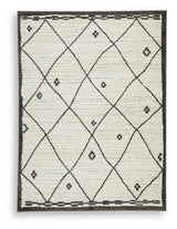 Fenriston Cream/Black Large Rug view 2
