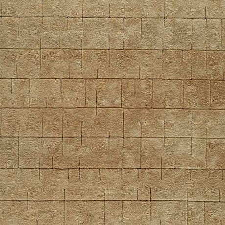 Luzmont golden brown rug color swatch