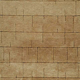 Luzmont Golden Brown Medium Rug fabric swatch
