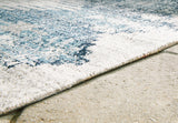 Daddridge Blue Gray Ivory 5' X 7' Rug