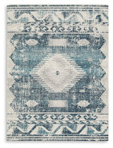 Daddridge Blue Gray Ivory 5' X 7' Rug