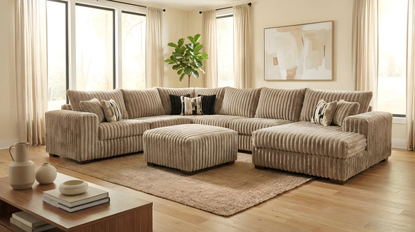 Texan Mocha sectional sofa main view