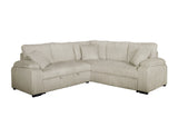 Room view of Neeha Cream Corduroy Sectional Sofa