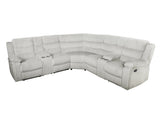 Reclining function of the Calantha gray sectional