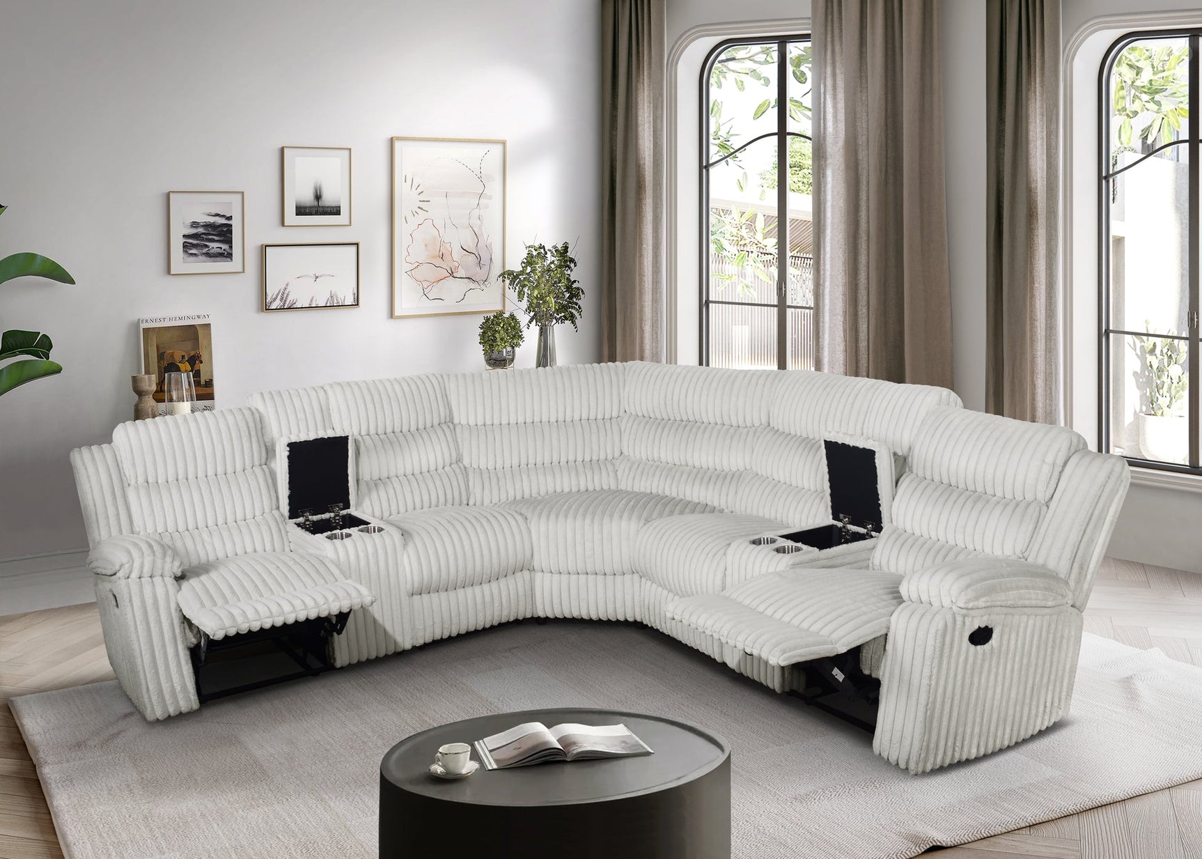 Open console function in the Calantha sectional