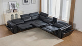 Storage compartment under Divani sectional armrest