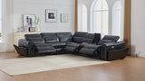 Reading lamp integrated into Divani sectional