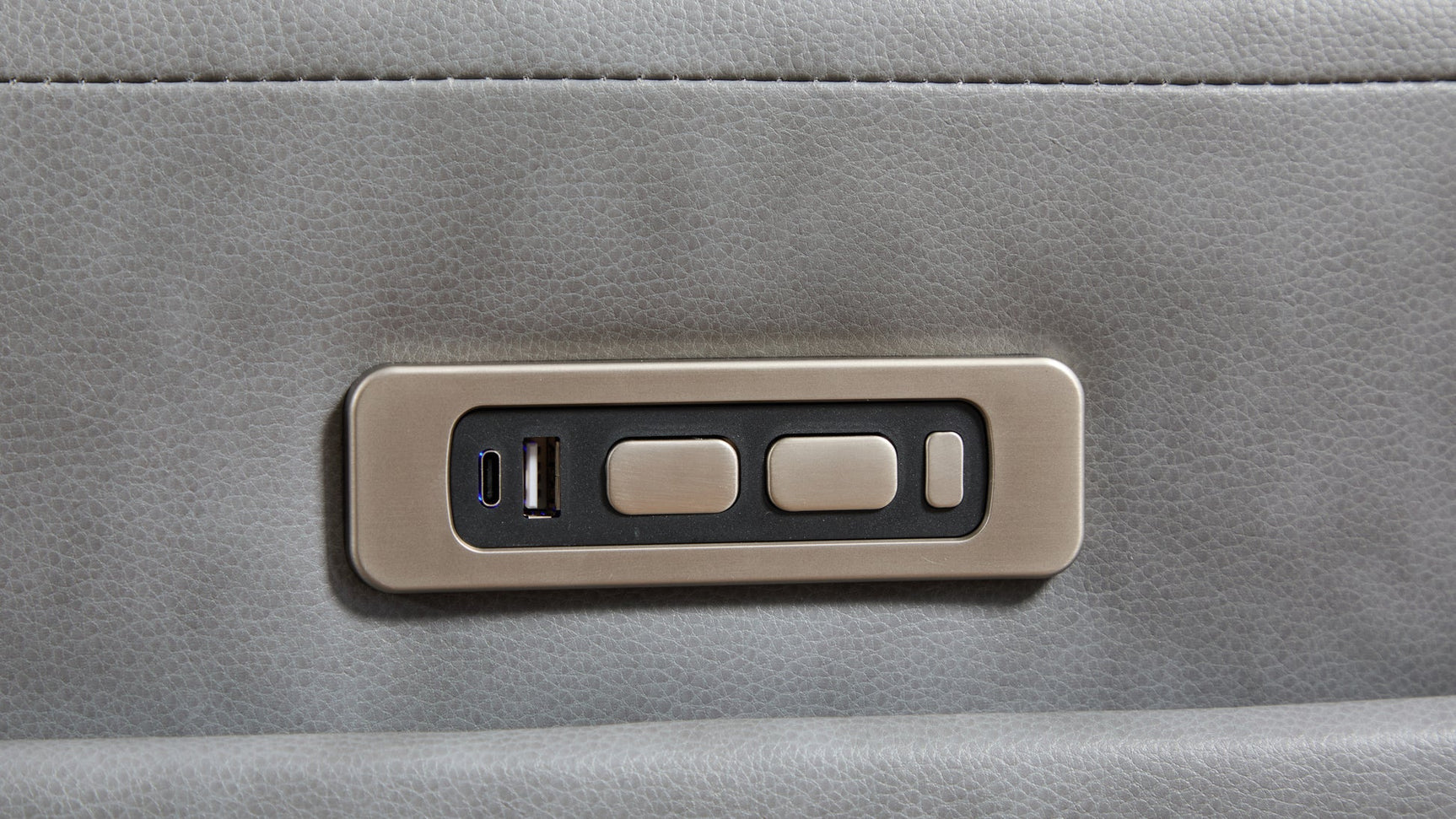 Control panel for power recliner