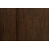 Brown Modern Contemporary Solid Wood Shelves Velvet Upholstered Tufted Queen Bed - Ella Furniture