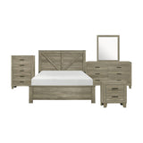Avenue Rustic Queen Dresser and Chest of Drawers