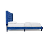 Under-bed storage drawers on Ivy Blue Queen Platform Bed