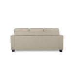 Side view of sturdy frame and chaise position
