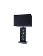 Monica Black Nickel LED Accent Table Lamp showing side angle with adjustable neck