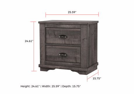 Coralee Dresser sturdy four-leg base