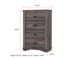 Coralee Chest showing drawer detail
