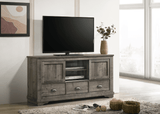 Coralee Gray 4-Drawer Chest angled view