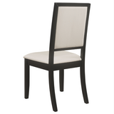 Dining room perspective with Louise Leaf set